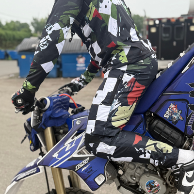 Checkered Fatigue Mx Pants