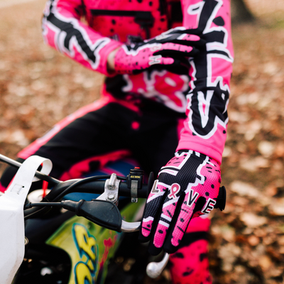Love - Hope Cancer MX Gloves