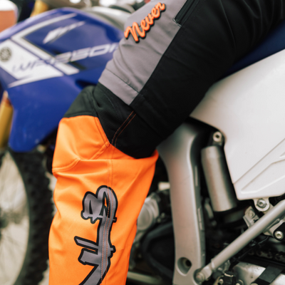 Orange/Grey/Black Mx Pants