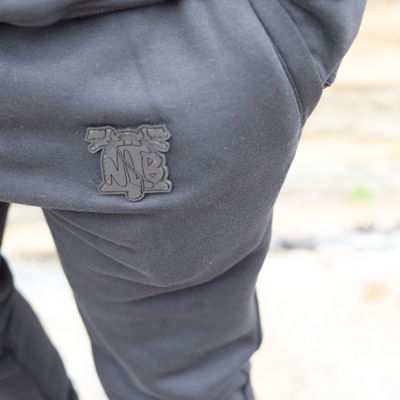 All Black NLB Logo Sweatpants