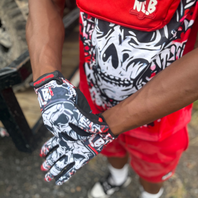 Skull Gloves