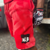 Red Shorts Black Logo
