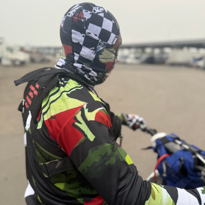 Checkered Fatigue NLB MX Jersey