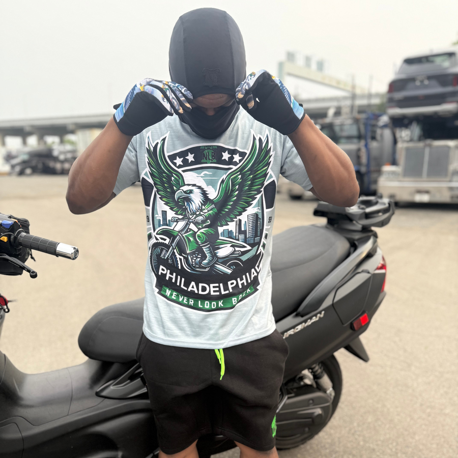 All Black NLB Logo Full Face Mask