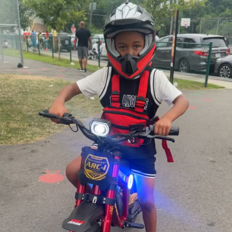 All Red Bag and Red Logo