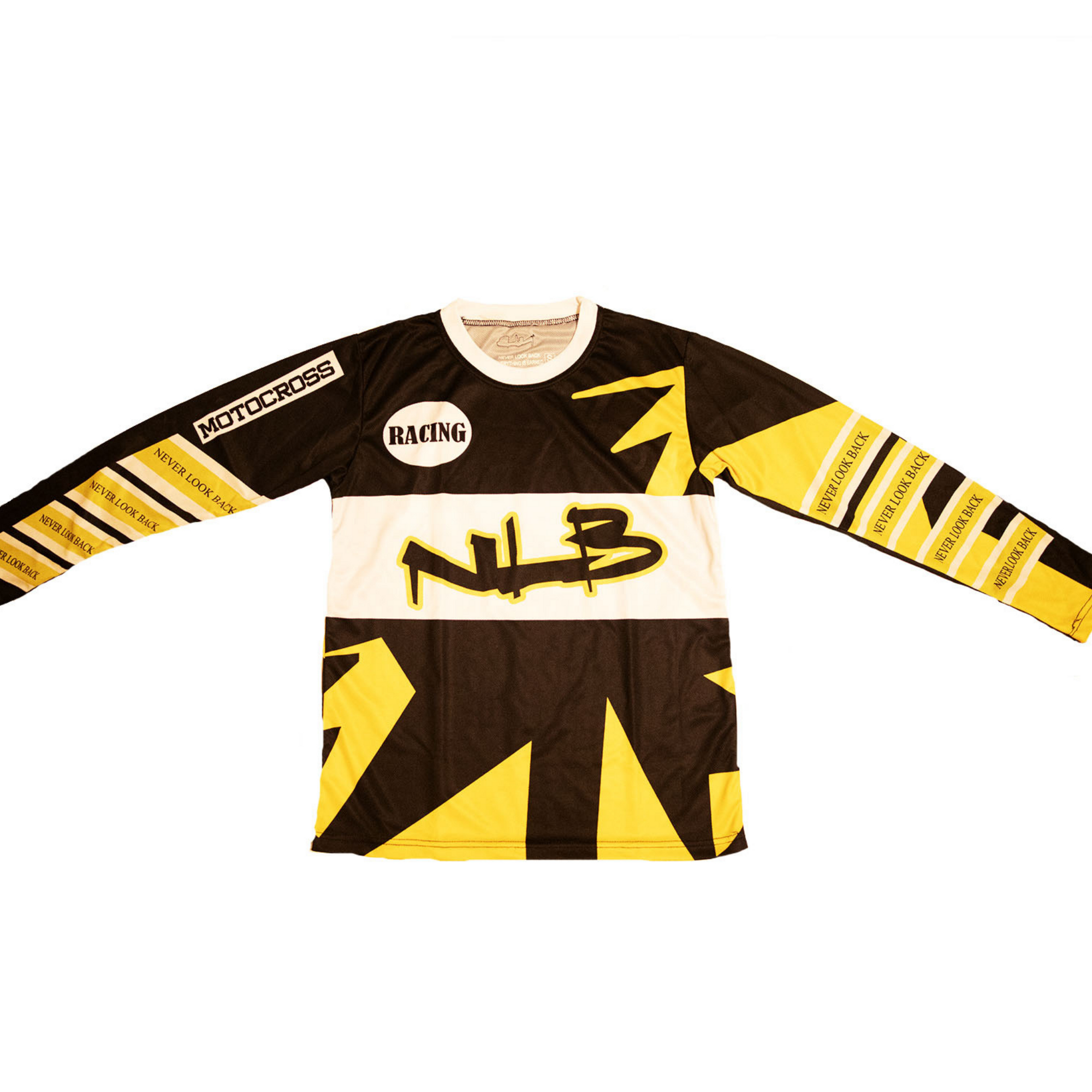 Yellow Mx Jersey - Never-Look-Back-nlb