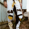 Yellow/White/Black Mx Pants