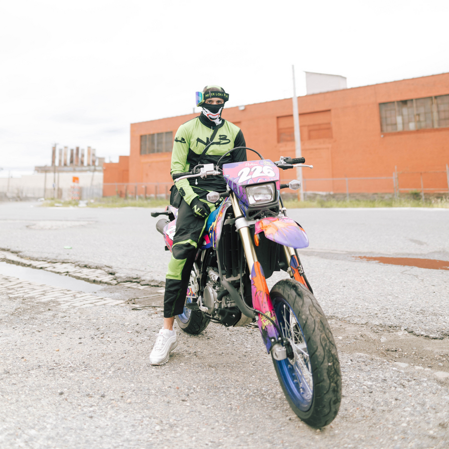 Green/Black Mx Jersey