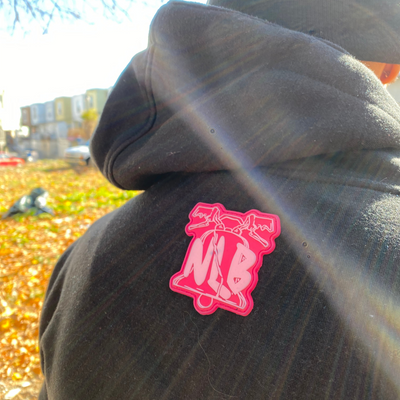 Black/Pink Cancer Hoodie