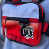 Red/White Fade Chest Bag