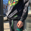 Black & Green Sweatpants