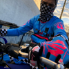 Checkered Mx Gloves