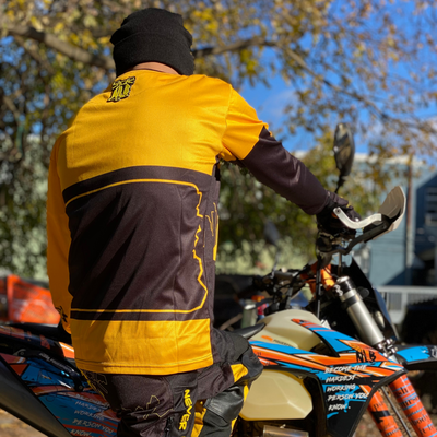 NLB CITY YELLOW AND BLACK JERSEY