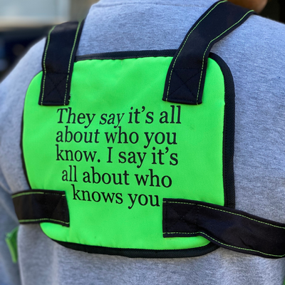 All Green Chest Bag