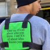 All Green Chest Bag