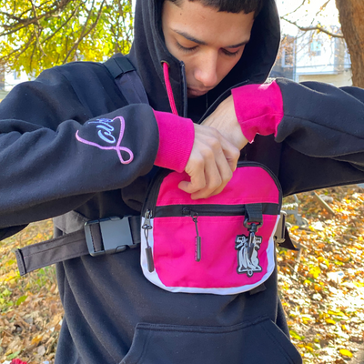 Cancer Pink Chest Bag