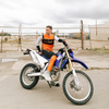 Orange/Grey/Black Mx Jersey
