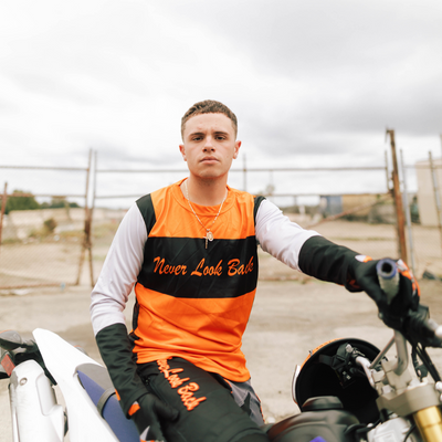 Orange/Grey/Black Mx Jersey