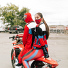 Red/Blue/Black Women Mx Jersey