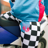 Checkered Woman Leggings