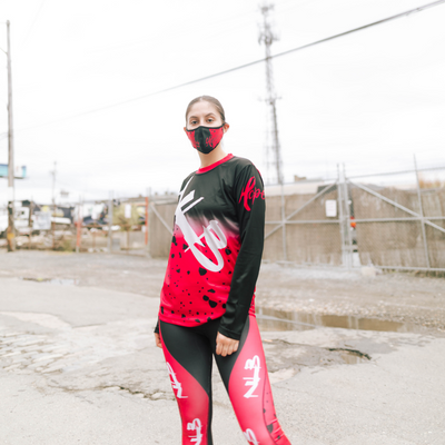 Hope & Love Cancer Woman Leggings